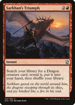 MTG Sarkhan's Triumph ** Dragons of Tarkir ** English (NM) - Image 3
