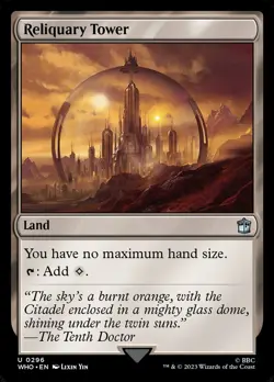 Reliquary Tower- Universes Beyond: Dr. Who  Regular MTG-NM - Image 2