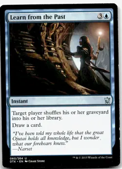 Learn from the Past, Dragons of Tarkir #60 MTG - Image 1