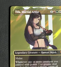 Tifa, Martial Artist (Borderless) (Surge Foil) Commander: Final Fantasy Foil - Image 13