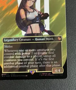 Tifa, Martial Artist (Borderless) (Surge Foil) Commander: Final Fantasy Foil - Image 5