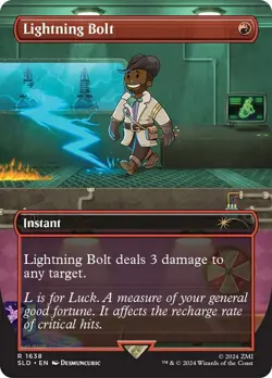 Lightning Bolt (1638) Secret Lair Drop Regular - Image 3