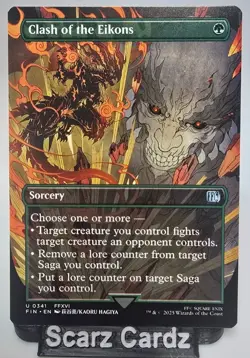 Clash of the Eikons (Borderless) Final Fantasy Regular - Image 2