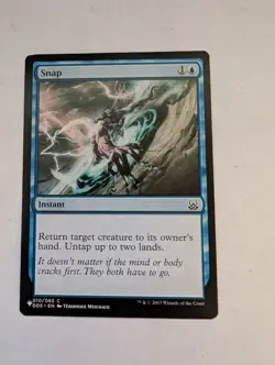 Snap - MTG NM  Duel Decks: Mind vs. Might Regular - Image 1