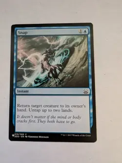 Snap - MTG NM  Duel Decks: Mind vs. Might Regular - Image 2