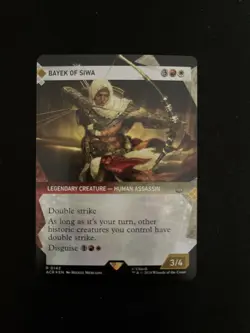 Bayek of Siwa (Showcase) Universes Beyond: Assassin's Creed Foil - Image 1