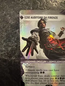 Ezio Auditore da Firenze (Showcase) Universes Beyond: Assassin's Creed Foil - Image 11