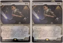 Layla Hassan Showcase Foil x1 Assassin's Creed Magic the Gathering MTG LP/NM - Image 3