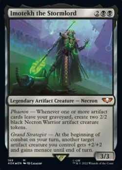 1x Imotekh the Stormlord - Foil NM-Mint, English Universes Beyond: Warhammer 40, - Image 1