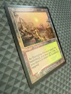 MTG Stomping Ground #413 Foil Retro Frame Rare Ravnica Remastered (RVR) - Image 8