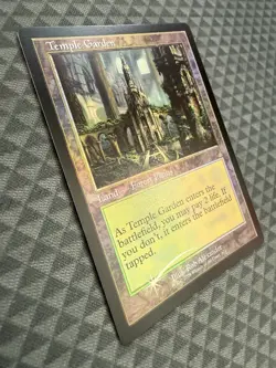 MTG Temple Garden #414 Foil Retro Frame Rare Ravnica Remastered (RVR) - Image 8