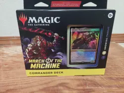 Magic the Gathering: March of the Machine Commander Deck - Growing Threat-New - Image 7