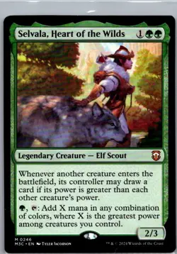 #246 Selvala, Heart of the Wilds Commander: Modern Horizons 3 Mythic - Image 3