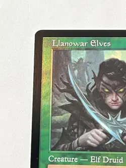 Llanowar Elves 1  MTG Dominaria United Promos 2023  Mint - 9.0 +  Foil Rare - Image 19