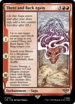 There and Back Again Universes Beyond: the Lord of the Rings: Tales of Middle-Earth Foil - Image 1