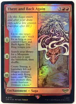 There and Back Again Universes Beyond: the Lord of the Rings: Tales of Middle-Earth Foil - Image 2