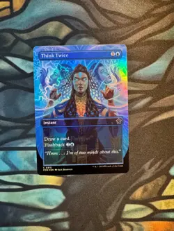 Think Twice Foundations Borderless Foil Common - Image 1