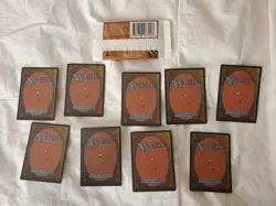 Magic the Gathering Revised edition Booster Pack of  NINE cards * Just opened * - Image 3