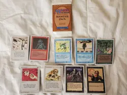 Magic the Gathering Revised edition Booster Pack of  NINE cards * Just opened * - Image 4