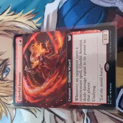 MTG - Gleeful Arsonist - Extended Art Non-foil - Duskmourn: House Of Horror - Image 2