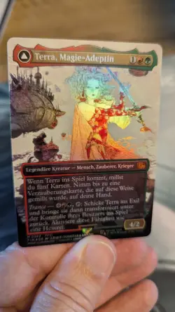 1x Terra Magical Adept GERMAN Borderless Foil NM MTG Final Fantasy x1 - Image 1