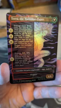 1x Terra Magical Adept GERMAN Borderless Foil NM MTG Final Fantasy x1 - Image 2
