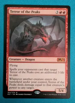Terror of the Peaks Core Set 2021 MTG Magic The Gathering - Image 1