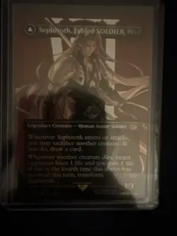 Sephiroth, Fabled SOLDIER (Borderless) (0382) Final Fantasy Foil - Image 1