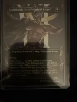 Sephiroth, Fabled SOLDIER (Borderless) (0382) Final Fantasy Foil - Image 2
