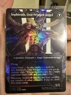 Sephiroth, Fabled SOLDIER (Borderless) (0382) Final Fantasy Foil - Image 4