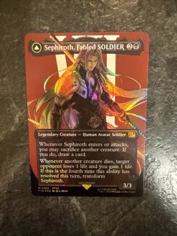 Sephiroth, Fabled SOLDIER (Borderless) (0382) Final Fantasy Foil - Image 12