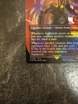Sephiroth, Fabled SOLDIER (Borderless) (0382) Final Fantasy Foil - Image 14