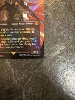 Sephiroth, Fabled SOLDIER (Borderless) (0382) Final Fantasy Foil - Image 2