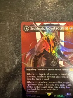 Sephiroth, Fabled SOLDIER (Borderless) (0382) Final Fantasy Foil - Image 4