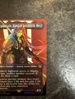 Sephiroth, Fabled SOLDIER (Borderless) (0382) Final Fantasy Foil - Image 5