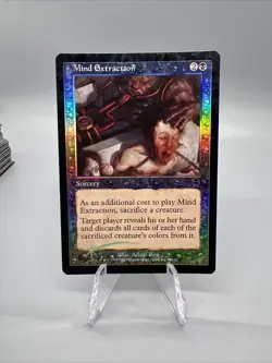 MTG  Mind Extraction   42/143  ( Premium Foil) (Apocalypse) - Image 1