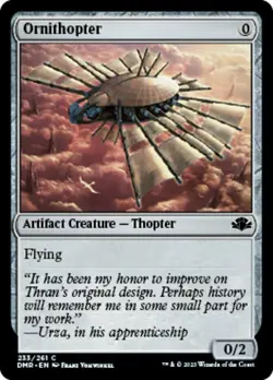 Ornithopter - Foil x1 NM Magic the Gathering 1x Dominaria Remastered mtg card - Image 2