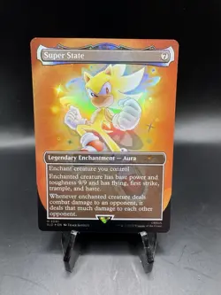 In Hand Super State (FOIL) MTG Sonic Secret Lair Friends & Foes 2081 - Image 1