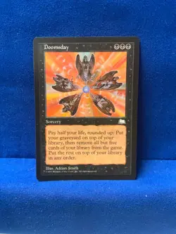 MTG 1997 Doomsday - WeatherLight - Sorcery - Black - Image 1