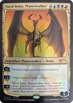 Nicol Bolas, Planeswalker Unique and Miscellaneous Promos Foil - Image 1