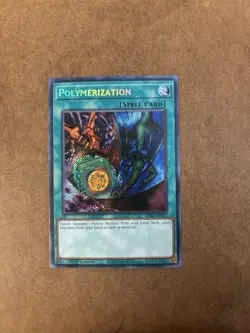 Yu-Gi-Oh! Polymerization (Alternate Art A) RA03-EN051 Secret Rare 1st Ed NM - Image 3