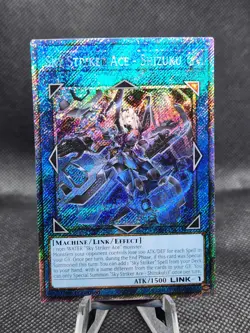 Yugioh! Sky Striker Ace - Shizuku - RA03-EN043 - Platinum Secret Rare - Image 3