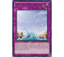 Yugioh - Oasis of Dragon Souls (Rare) (1st Edition) - NECH-EN077 P - Image 2