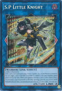 S:P Little Knight (Secret Rare) RA03-EN049 Quarter Century Bonanza 1st Edition - Image 1