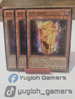Yu-Gi-Oh D/D Ghost X3 MACR Unlimited Common Light Played - Image 1