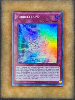 Yugioh Purrelyeap!? OP24-EN012 Super Rare NM - Image 1