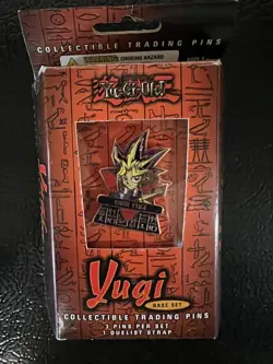 2x Yu-Gi-Oh! 1996 1st Ed Collector Trading Pin Base Sets + 3x PSG Pin Card Cases - Image 2