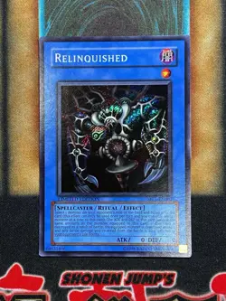 Yugioh Relinquished MC1-EN003 Secret Rare Limited Edition MP - Image 1