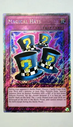 Magical Hats (Platinum Secret Rare) RA03-EN107 Quarter Century Bonanza - Image 1
