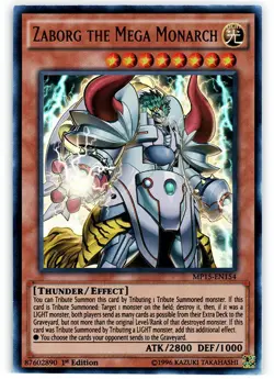Zaborg the Mega Monarch - MP15-EN154 - Ultra Rare - 1st Edition NM YuGiOh!  2015 - Image 2